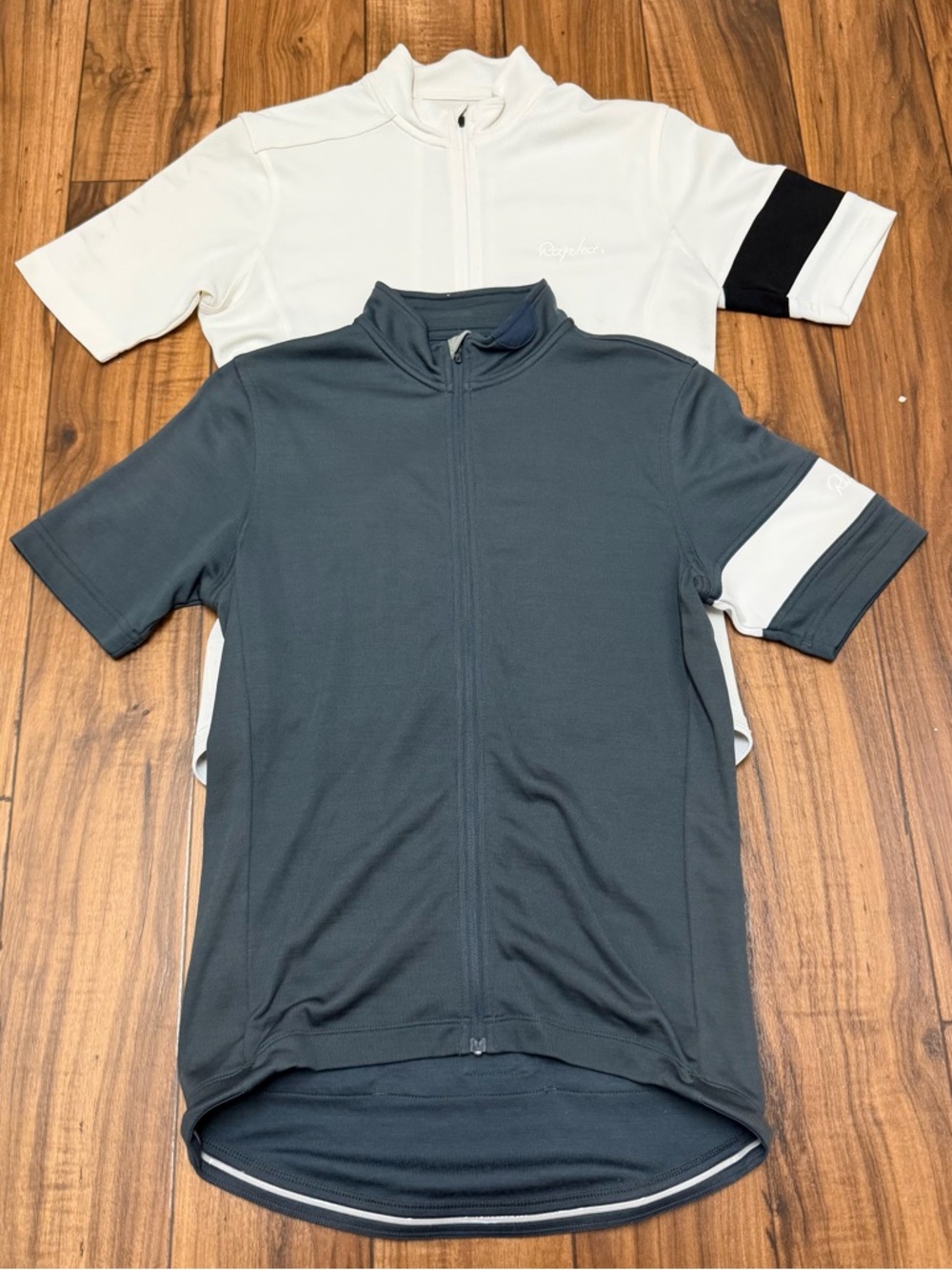 Lot of 2 Rapha Jersey 1 Lightweight 1 Classic Merino Wool Blend Men's Medium
